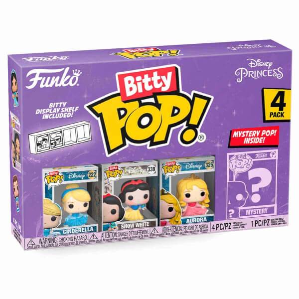 Funko Bitty Pop: Disney Princess Cinderella 4 lü Sürpriz Figür Seti