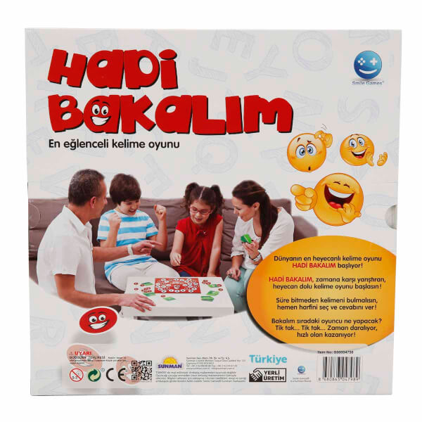 Smile Games Hadi Bakalım Kutu Oyunu