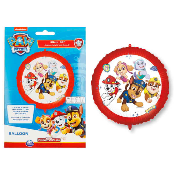 PAW Patrol Desenli Folyo Balon 46 cm