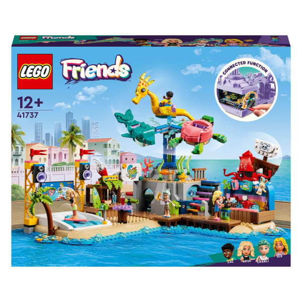 LEGO Friends Plaj Lunaparkı 41737 - 12 Yaş ve Üzeri Çocuklar için Teknik bir Yapım Projesi (1348 Parça)