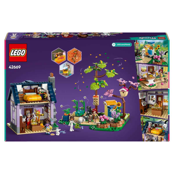 LEGO Friends Arıcıların Evi ve Çiçek Bahçesi 42669 - 12 Yaş ve Üzeri Gençler için Mini Bebek İçeren Yaratıcı Oyuncak Yapım Seti (1161 Parça)