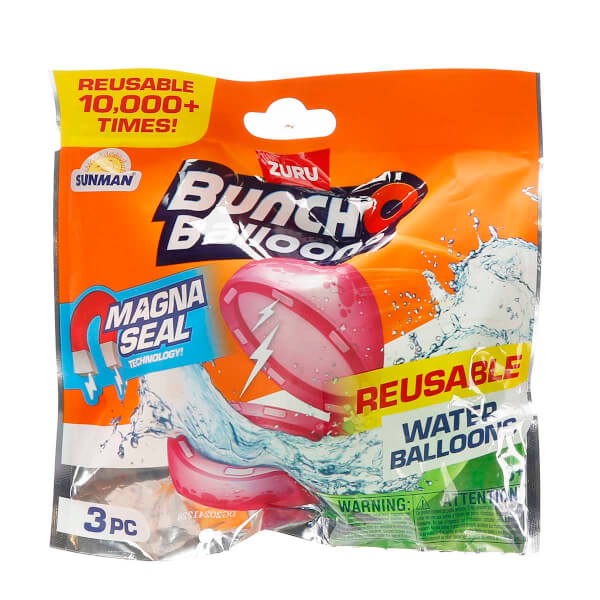 Bunch O Balloons Yeniden Kullanılabilir 3’lü Su Balonu 