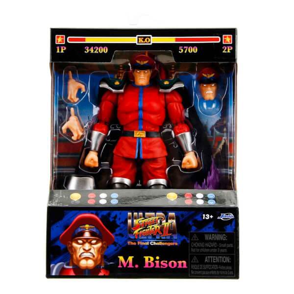 Street Fighter II M. Bison Eklemli Figür