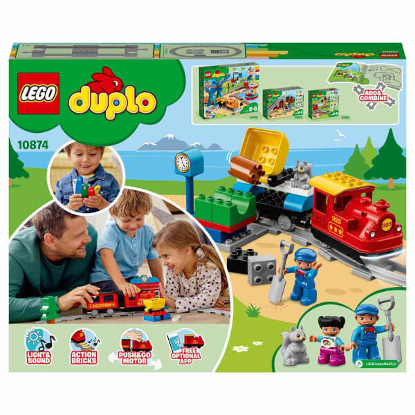LEGO DUPLO Buharlı Tren 10874 Eğlence Oyuncağı
