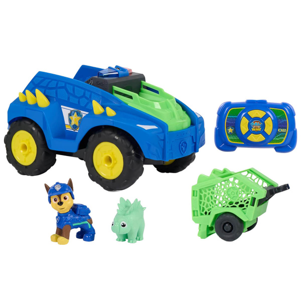 PAW Patrol The Dino Movie Uzaktan Kumandalı Kaçış Arabası ve Figür Seti