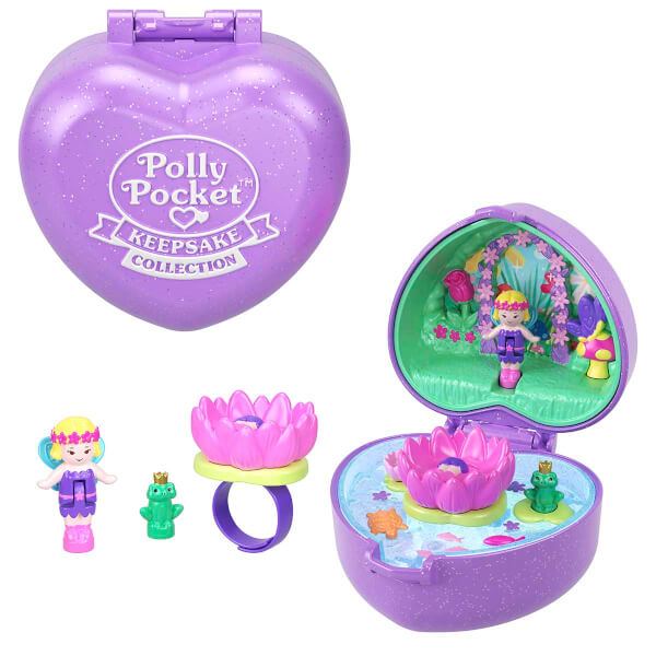 Polly Pocket Yüzük Kutusu Oyun Seti JCB24