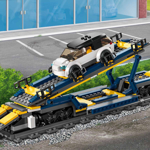 LEGO City Yük Treni 60336 - 7 Yaş ve Üzeri için Powered Up Teknolojili Oyuncak Yük Treni Yapım Seti (1153 Parça)