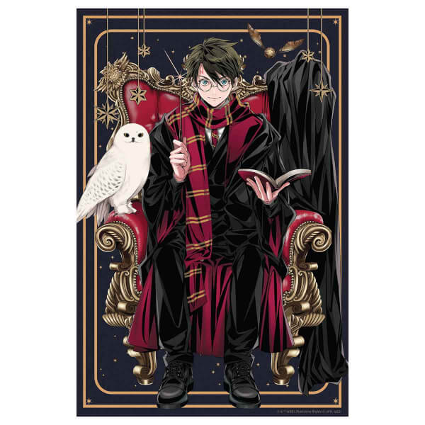 Prime 3D 300 Parça 3D Puzzle Metal Kutu: Harry Potter