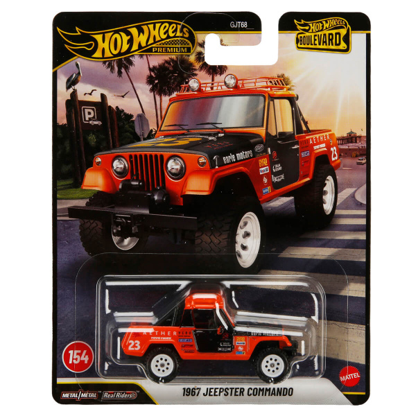 Hot Wheels Boulevard Premium Araçlar GJT68 - Jhw29 1967 Jeepster Commando