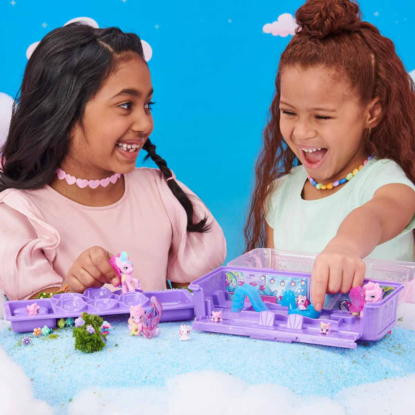 Hatchimals Biriktirebilir Sürpriz 10 Karakterli Unicorn Ailesi Oyun Seti 