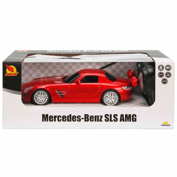 1:24 Mercedes Benz Sls Amg Işıklı Uzaktan Kumandalı Araba