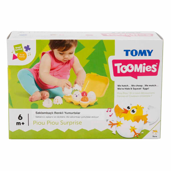 Toomies Saklambaçlı Renkli Yumurtalar TPRT1581