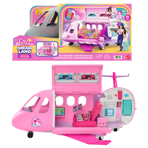Sesli Barbie'nin Rüya Uçağı JLW92