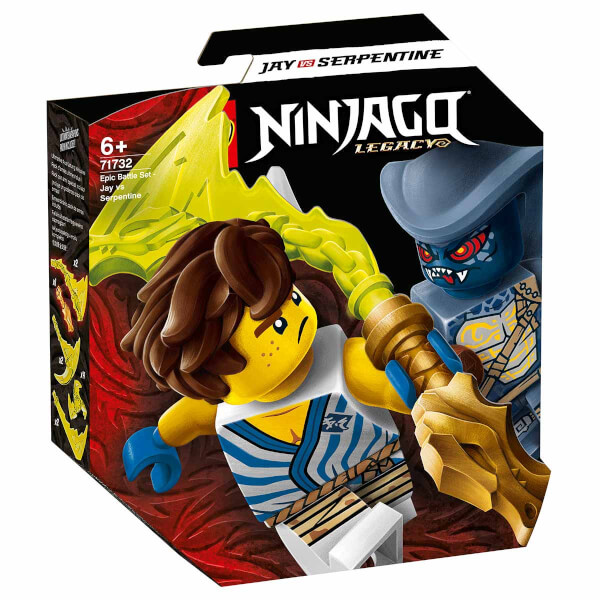 LEGO Ninjago Efsanevi Savaş Seti - Jay ile Serpentine 71732
