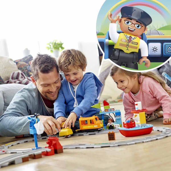  LEGO DUPLO Kargo Treni 10875 Çocuk Oyuncağı