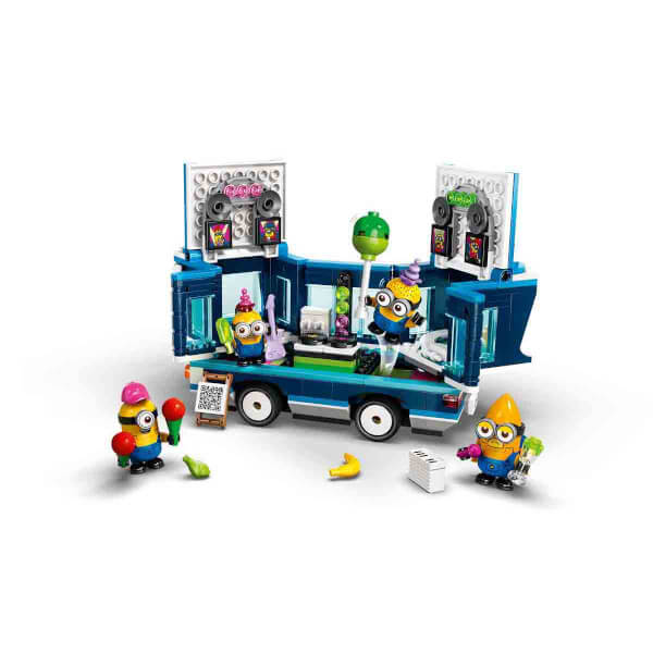 LEGO Despicable Me 4 Minyonların Müzikli Parti Otobüsü 75581 - 7 Yaş ve Üzeri Çocuklar İçin Yaratıcı Oyuncak Yapım Seti (379 Parça)