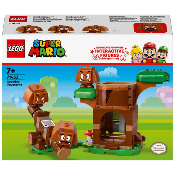 LEGO Super Mario Goomba Oyun Parkı 71433 - 7 Yaş ve Üzeri İçin Koleksiyonluk Yaratıcı Nintendo Macerası Oyuncak Yapım Seti (173 Parça)