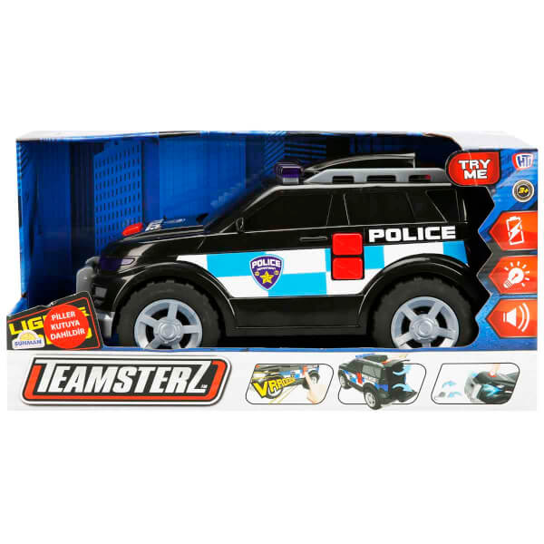 Teamsterz Sesli ve Işıklı 4x4 Polis Aracı 