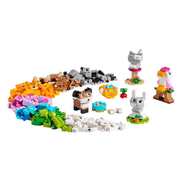 LEGO® Classic Yaratıcı Evcil Hayvanlar 11034 – 5 Yaş ve Üzeri İçin Hayvan Figürleri İçeren Yaratıcı Oyuncak Yapım Seti (450 Parça)