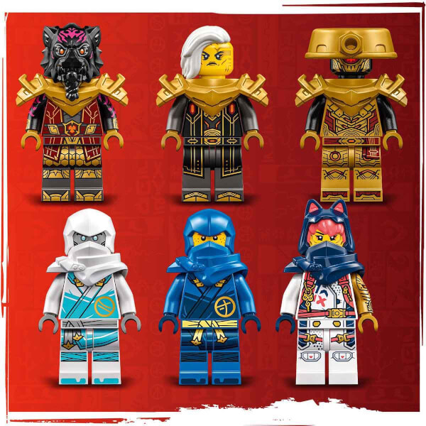  LEGO NINJAGO Element Ejderhası İmparatoriçe Robotuna Karşı 71796 - 9 Yaş ve Üzeri Çocuklar için 6 Minifigür İçeren Yaratıcı Oyuncak Yapım Seti (1038 Parça)