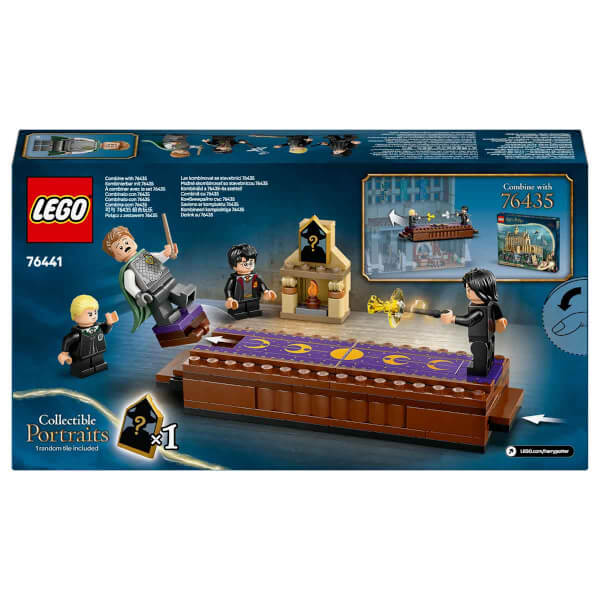 LEGO Harry Potter Hogwarts Şatosu: Düello Kulübü 76441 - 8 Yaş ve Üzeri Çocuklar ve Yetişkinler için Koleksiyonluk Yaratıcı Oyuncak Yapım Seti (158 Parça)