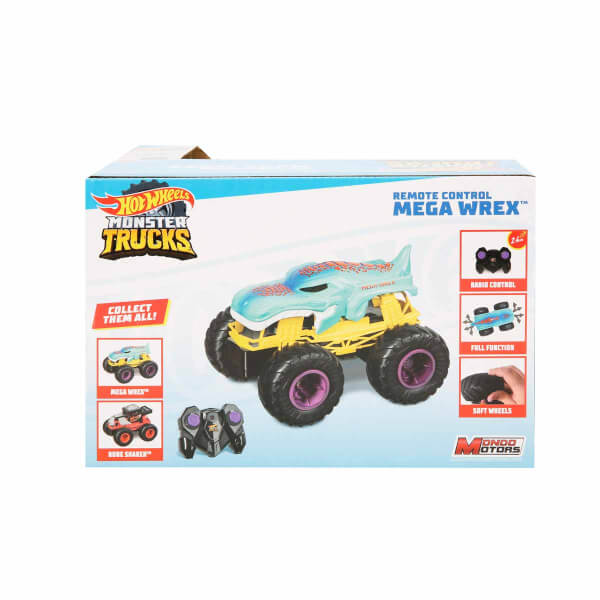 Hot Wheels Monster Trucks Mega Wrex Uzaktan Kumandalı Araba