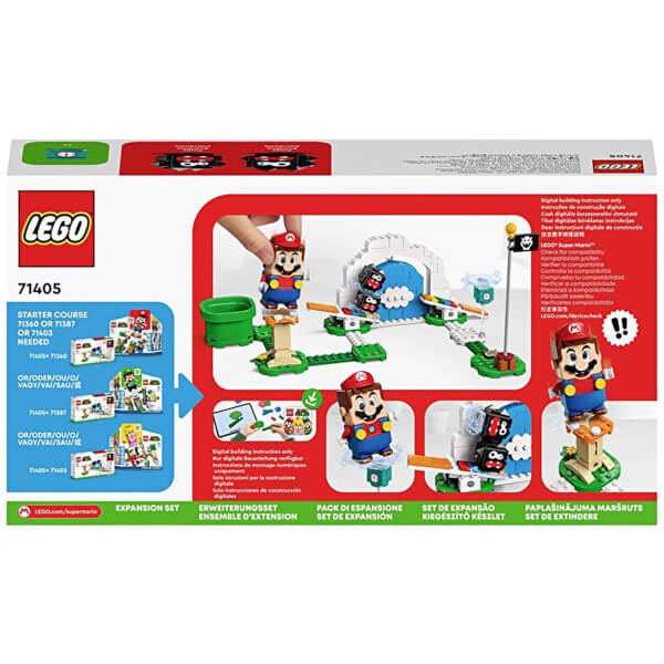 LEGO Super Mario Fuzzy Fırlatıcılar Ek Macera Seti 71405