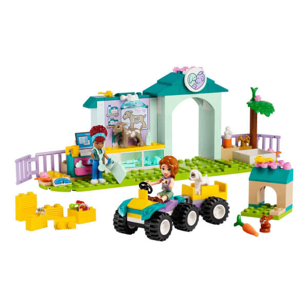 LEGO® Friends Çiftlik Hayvanı Veteriner Kliniği 42632 - 4 Yaş ve Üzeri Çocuklar için Hayvan Figürleri İçeren Yaratıcı Oyuncak Yapım Seti (161 Parça)