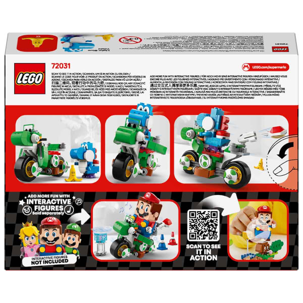 LEGO Super Mario: Mario Kart – Yoshi Bike 72031 - 7 Yaş ve Üzeri Çocuklar için Koleksiyonluk Yaratıcı Oyuncak Yapım Seti (133 Parça)