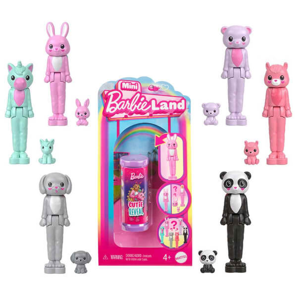 Mini BarbieLand Cutie Reveal Sürpriz Paket HYM25