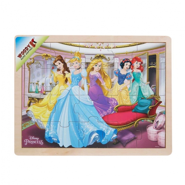 Disney Princess Ahşap Puzzle 20 Parça 