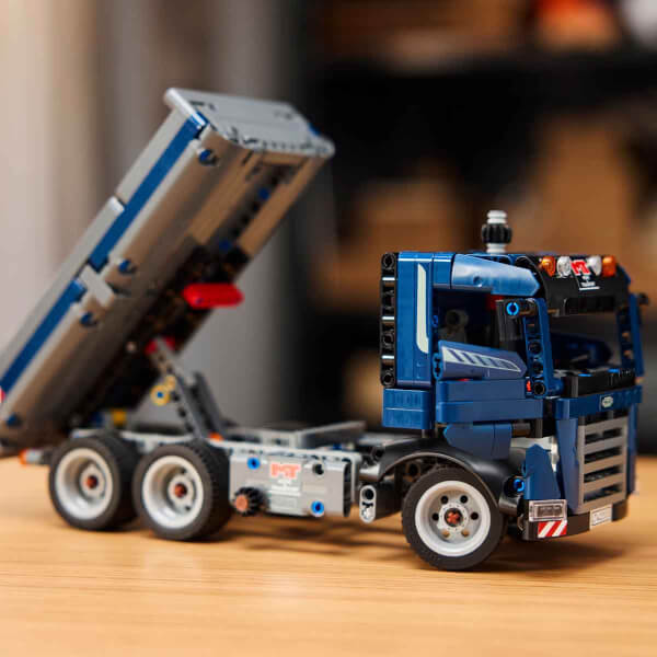 LEGO Technic Damperli Kamyon 42203 - 9 Yaş ve Üzeri İnşaat Seven Çocuklar için Yaratıcı Oyuncak Yapım Seti (462 Parça)