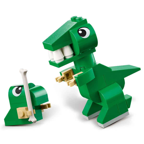 LEGO Classic Yaratıcı Dinozorlar 11041 - 5 Yaş ve Üzeri Çocuklar için Hayal Gücünü Geliştiren Yaratıcı Oyuncak Yapım Seti (450 Parça)