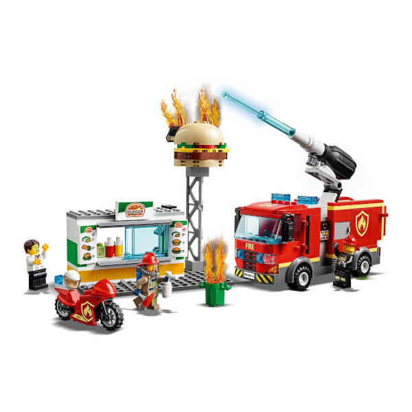 LEGO City Fire Hamburgerci Yangın Söndürme Operasyonu 60214