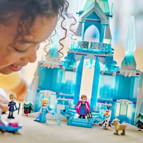 LEGO Disney Karlar Ülkesi Elsa’nın Buz Sarayı 43244 – 6 Yaş ve Üzeri Çocuklar ve Hayranlar için Yaratıcı Oyuncak Yapım Seti (630 Parça)