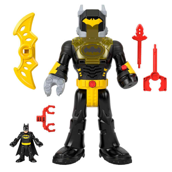 Sesli ve Işıklı Imaginext DC Super Friends Batman Insider ve Exo Kostümü HYG31 