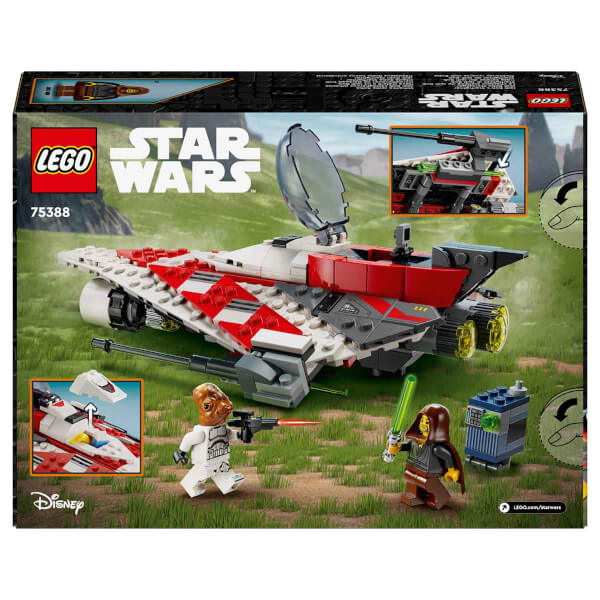 LEGO Star Wars Jedi Bob’un Starfighter’ı 75388 - 8 Yaş ve Üzeri Star Wars Sevenler İçin İnşa Edilebilen Oyuncak Starship Yapım Seti (305 Parça)