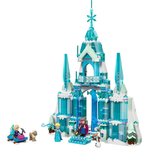 LEGO Disney Karlar Ülkesi Elsa’nın Buz Sarayı 43244 – 6 Yaş ve Üzeri Çocuklar ve Hayranlar için Yaratıcı Oyuncak Yapım Seti (630 Parça)