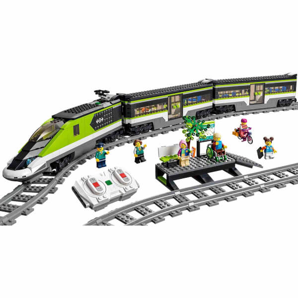 LEGO City Ekspres Yolcu Treni 60337 - 7 Yaş ve Üzeri Çocuklar için Powered Up Teknolojili Oyuncak Tren Yapım Seti (764 Parça)