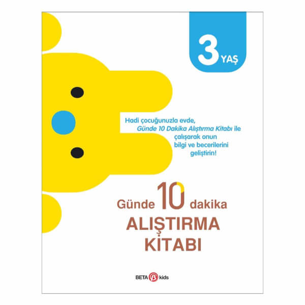 Günde 10 Dakika Alıştırma Kitabı 3 Yaş