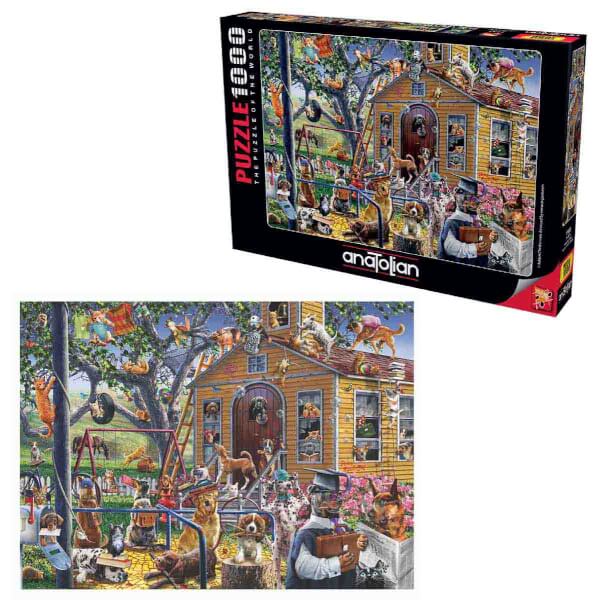 1000 Parça Puzzle: Teneffüs