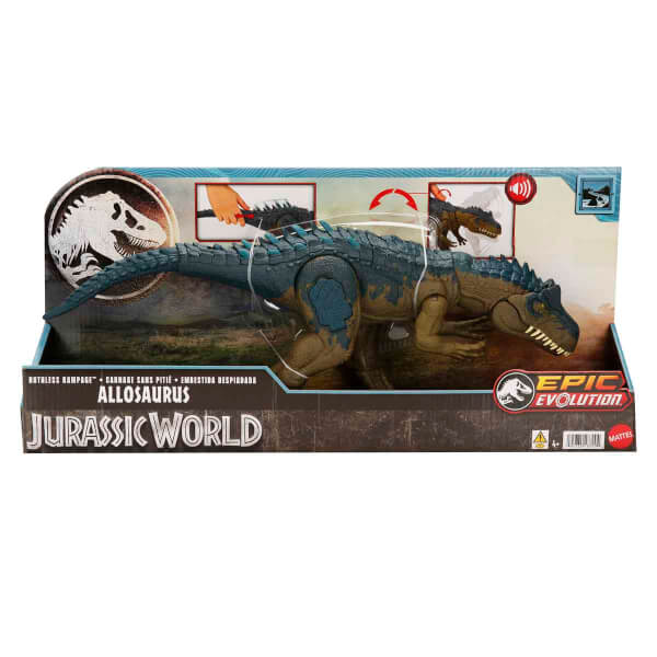 Jurassic World Sesli Süper Güçlü Allosaurus Figürü 43 cm HRX50