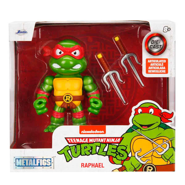 Ninja Kaplumbağalar Raphael Metalfigs Die Cast Eklemli Figür