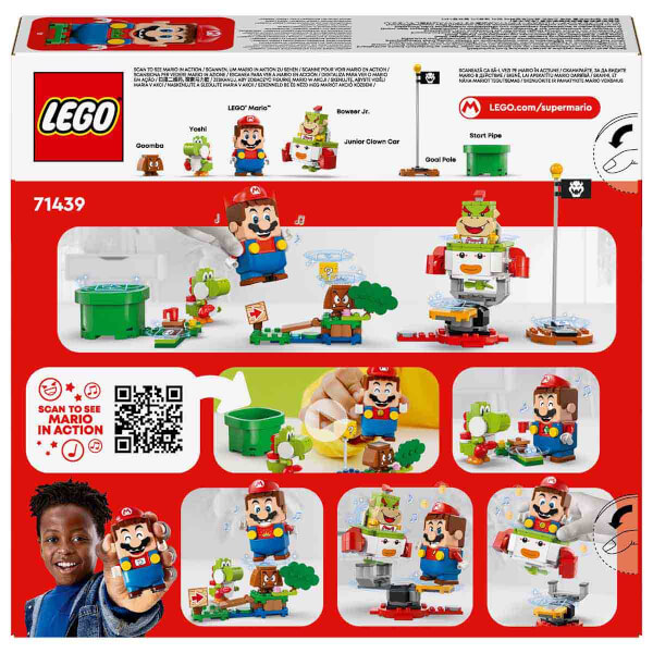 LEGO Super Mario İnteraktif LEGO Mario ile Maceralar 71439 – 6 Yaş ve Üzeri Çocuklar İçin Yoshi İçeren Oyuncak Araç Yapım Seti (218 Parça)