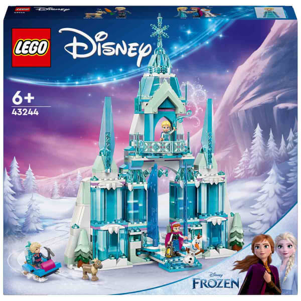 LEGO Disney Karlar Ülkesi Elsa’nın Buz Sarayı 43244 – 6 Yaş ve Üzeri Çocuklar ve Hayranlar için Yaratıcı Oyuncak Yapım Seti (630 Parça)