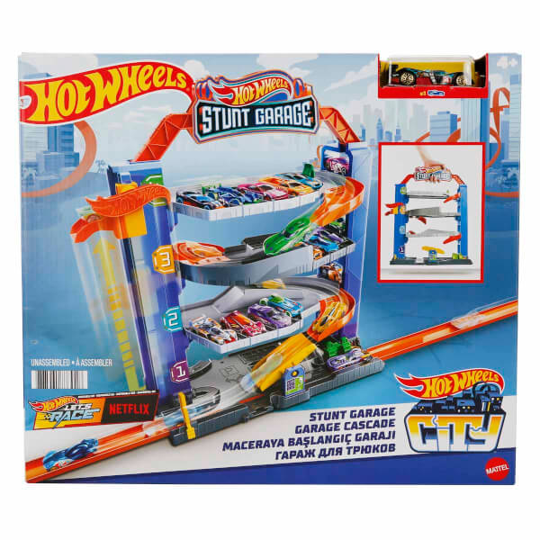 Hot Wheels Maceraya Başlangıç Garajı 4 Katlı GNL70