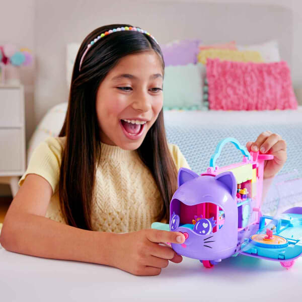 Polly Pocket Minik Kedi Hava Yolları Oyun Seti HWP19