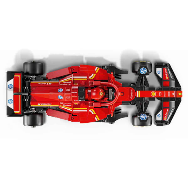 LEGO Speed Champions Ferrari SF-24 F1 Yarış Arabası 77242 - 10 Yaş ve Üzeri Çocuklar için Yarış Arabası ve Sürücü Minifigürü İçeren Yaratıcı Oyuncak Yapım Seti (275 Parça)