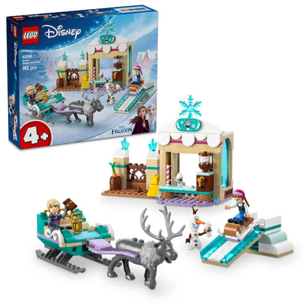 LEGO Disney Frozen Anna'nın Kızak Macerası 43256 - 4 Yaş ve Üzeri