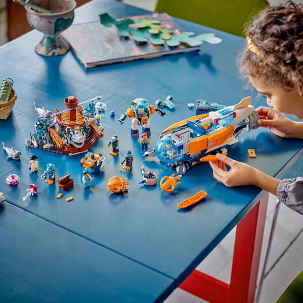  LEGO City Derin Deniz Keşif Denizaltısı 60379 - 7 Yaş ve Üzeri Çocuklar için Çok Özellikli Yaratıcı Oyuncak Yapım Seti (842 Parça)